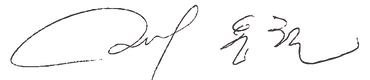 Director signature